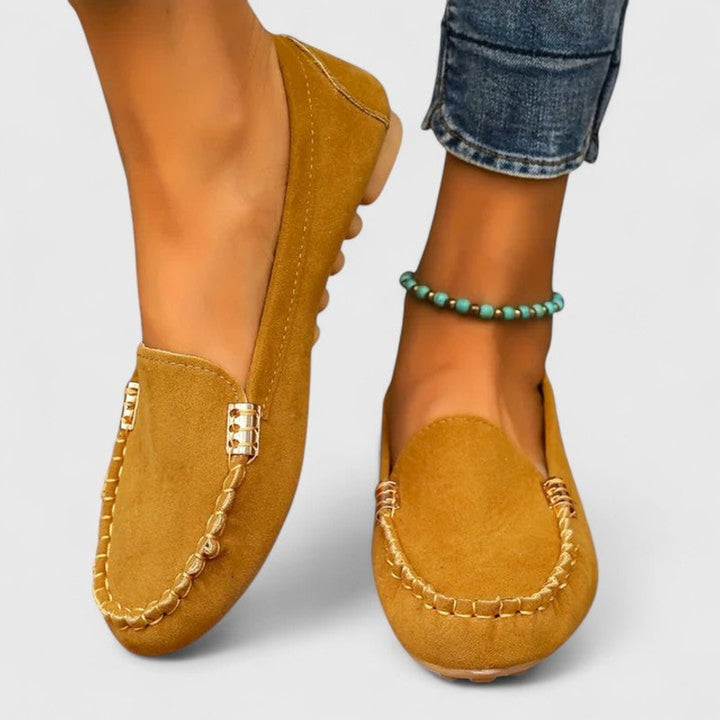 Karlene | Women's Moccasin-Stitch Slip-On Loafers