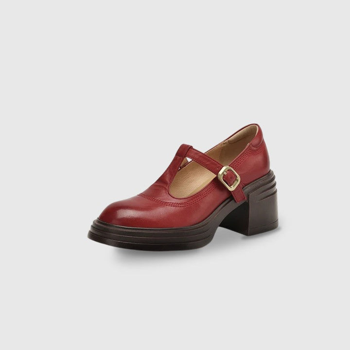 Giulia | Mary-Jane-Pumps mit Blockabsatz