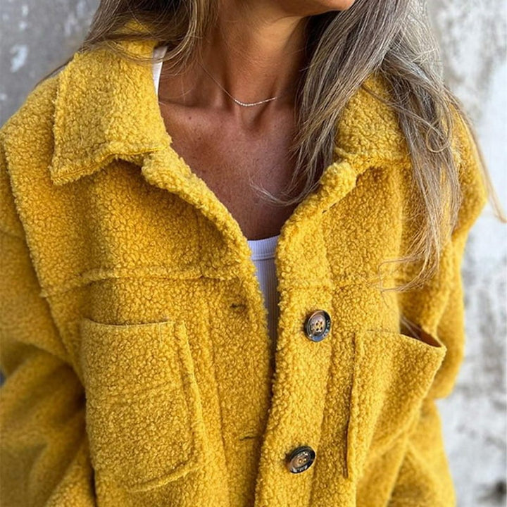 Nelea | Textured Notched Lapel Jacket