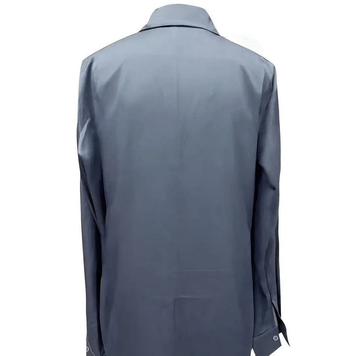 Anna | Soft Structured V-Neck Blouse