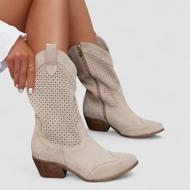 Nadia | Women Western Mid-Calf Boots
