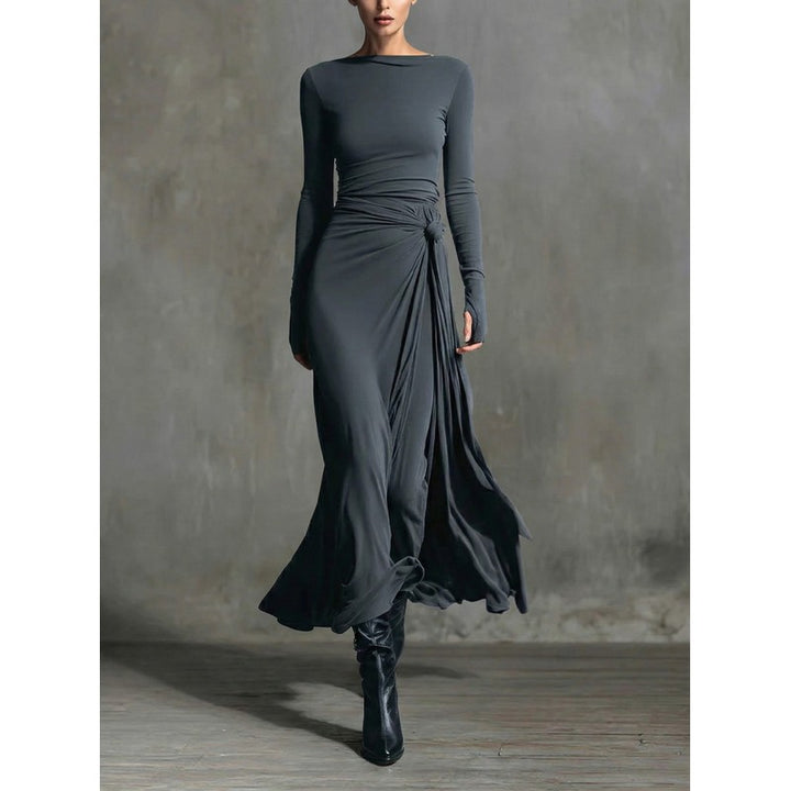 Naiara | Wrap Knot Maxi Dress
