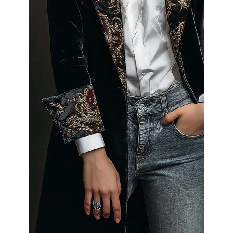 Beatrice | Slim Fit Baroque-Lapel Blazer