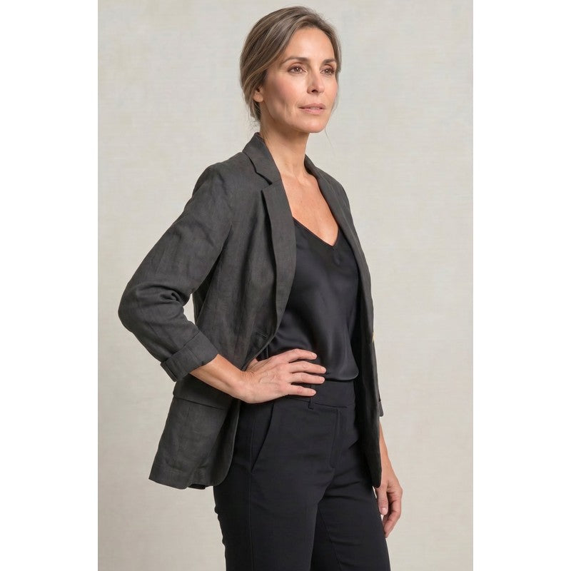 Women’s Relaxed Blazer | Oversized Dropped Shoulder Design