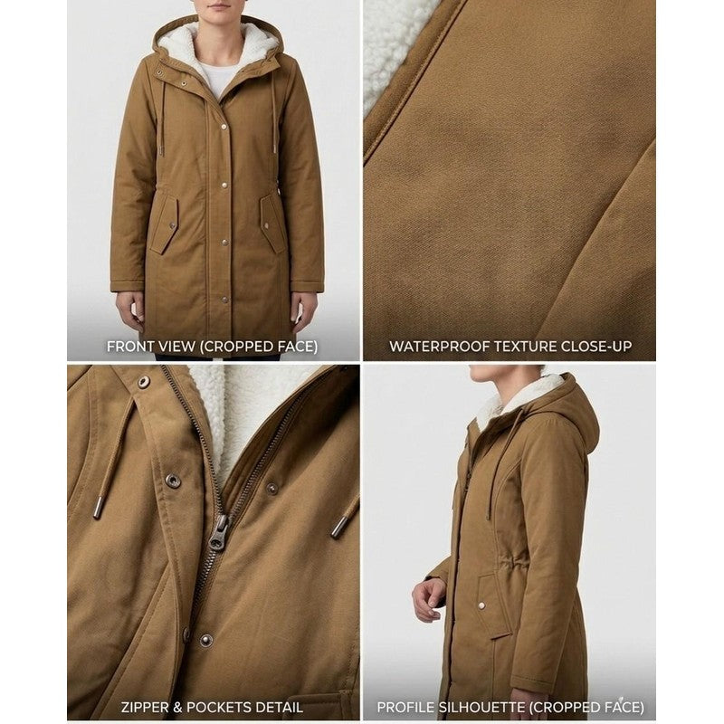 Claire | Relaxed Hooded Winter Coat