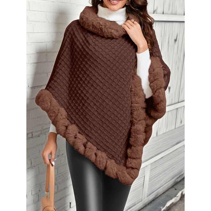 Willow | -Trimmed Oversized Poncho