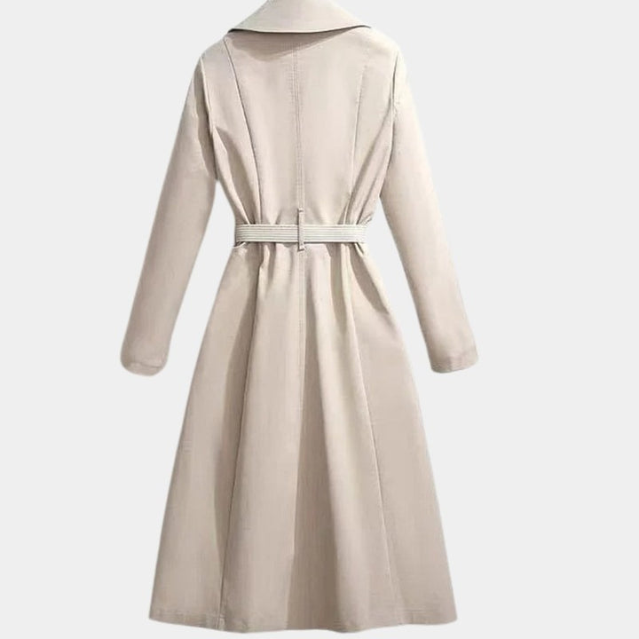 Clarice | A-Line Belted Trench Coat