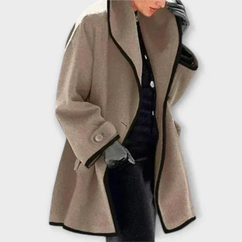 Women's Flora | Oversized Shawl Collar Coat