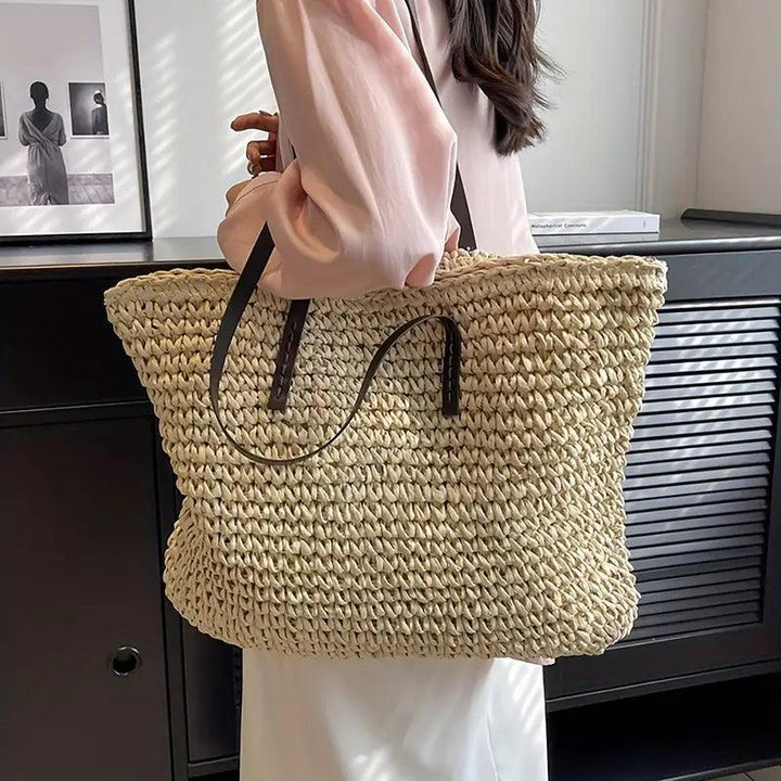 Alessia | Strohtasche für den Strand