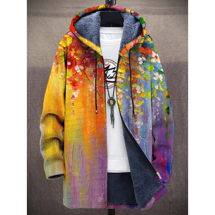 Women Hooded -Lined Zip Coat