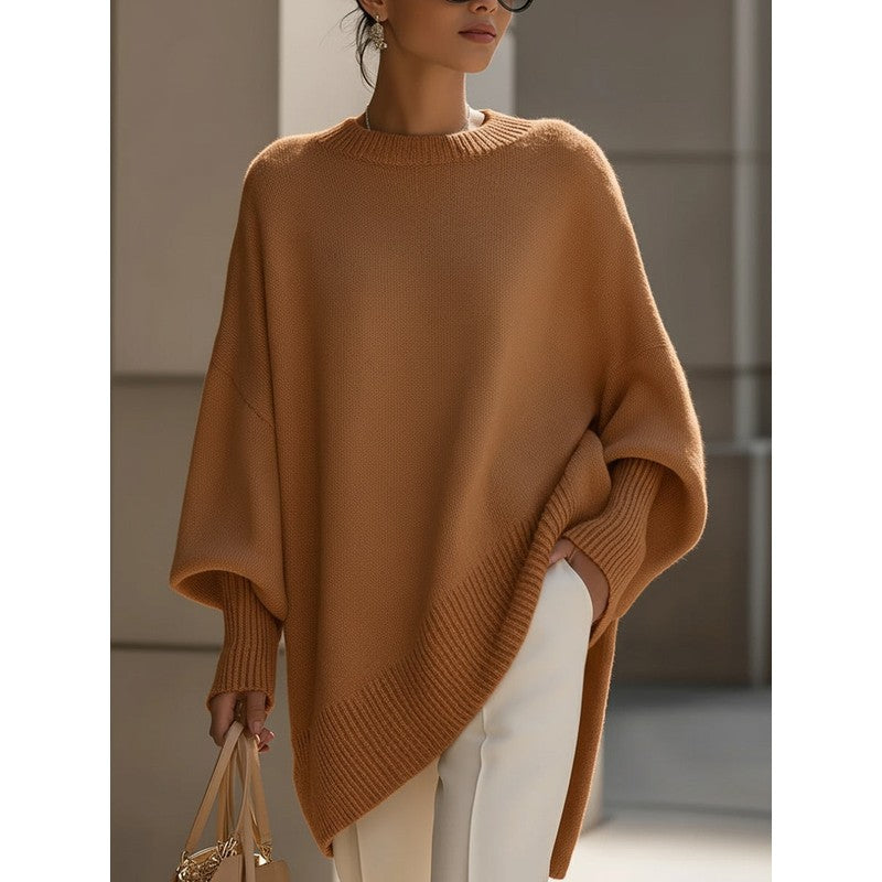Clara | Oversized Batwing-Sleeve Sweater