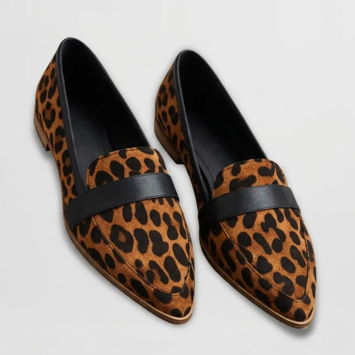 Solène | Pointed-Toe Penny Loafer