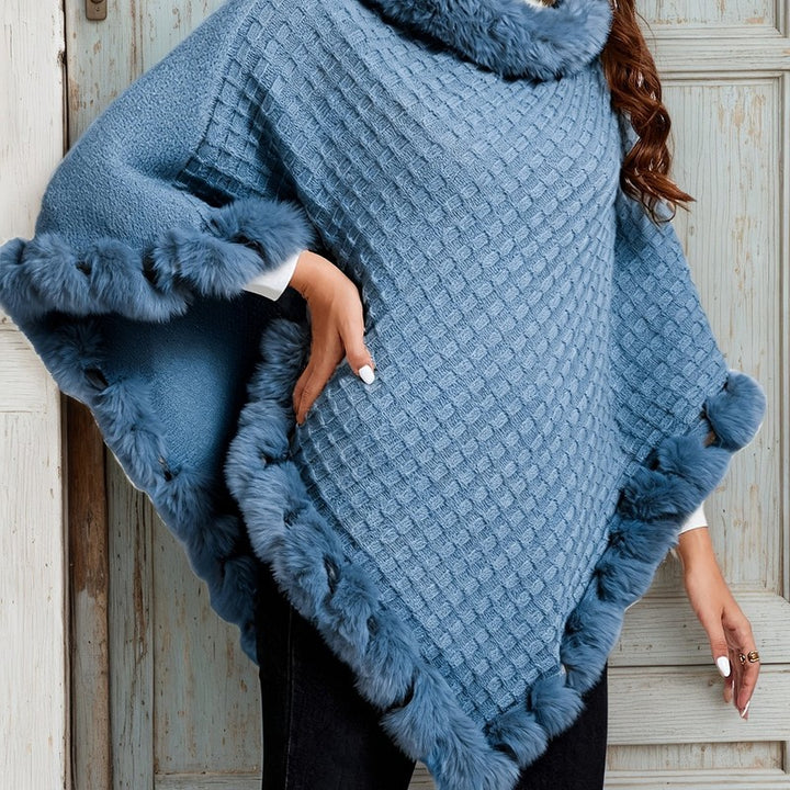 Willow | -Trimmed Oversized Poncho