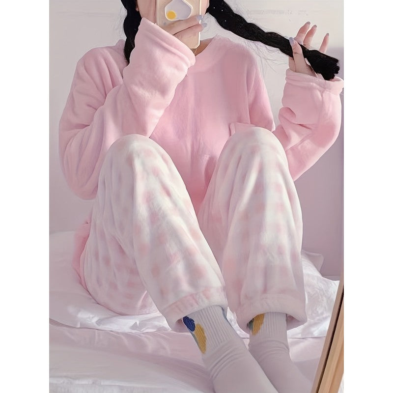 Marcella | Long-Sleeve Two-Piece Lounge Set