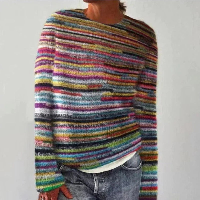 Robin | Striped Relaxed Sweater
