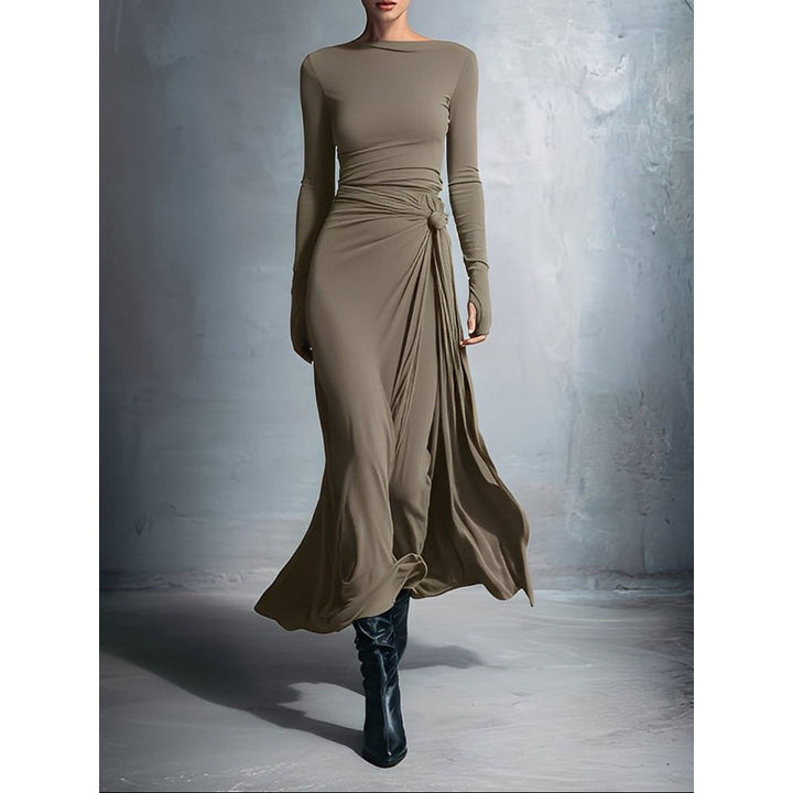 Naiara | Wrap Knot Maxi Dress