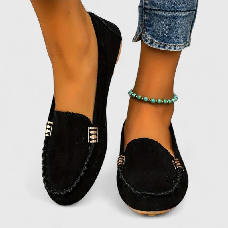 Karlene | Women's Moccasin-Stitch Slip-On Loafers