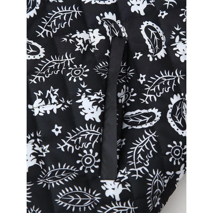 Emilia | Paisley Print Button-Down Jacket