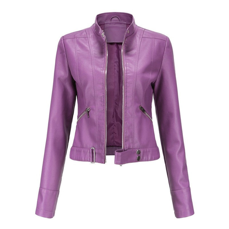 Maeve | Cropped Moto Jacket