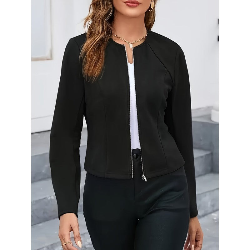 Susannah | Cropped Jacket with Waist Definition