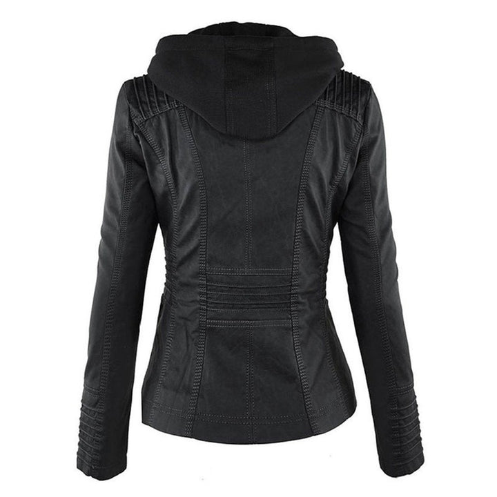 Lucinda | Tailored Hooded Moto Jacket