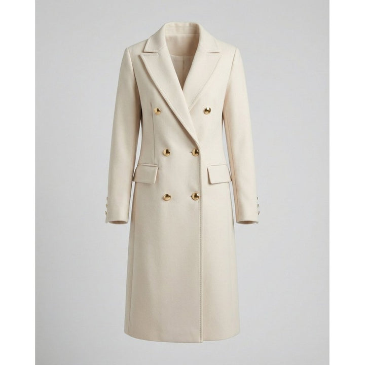 Emeline | Tailored Double-Breasted Longline Coat