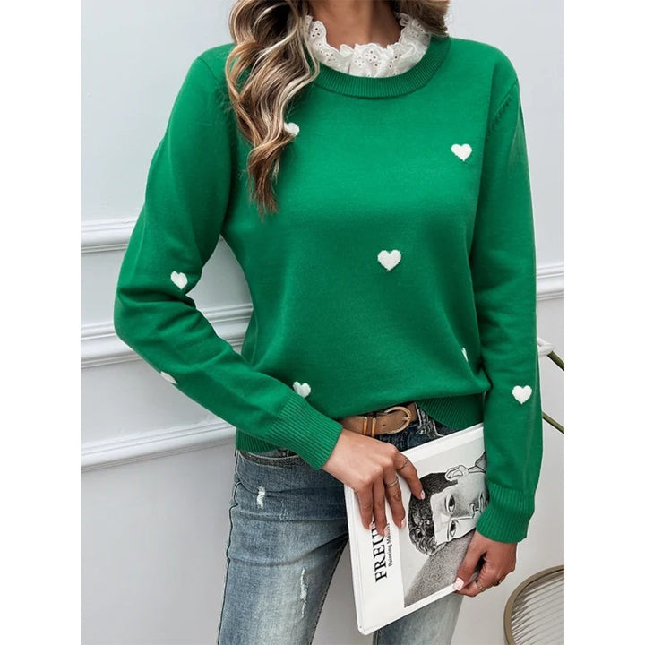 Eleanor | Ribbed Crew Neck Knit Jumper