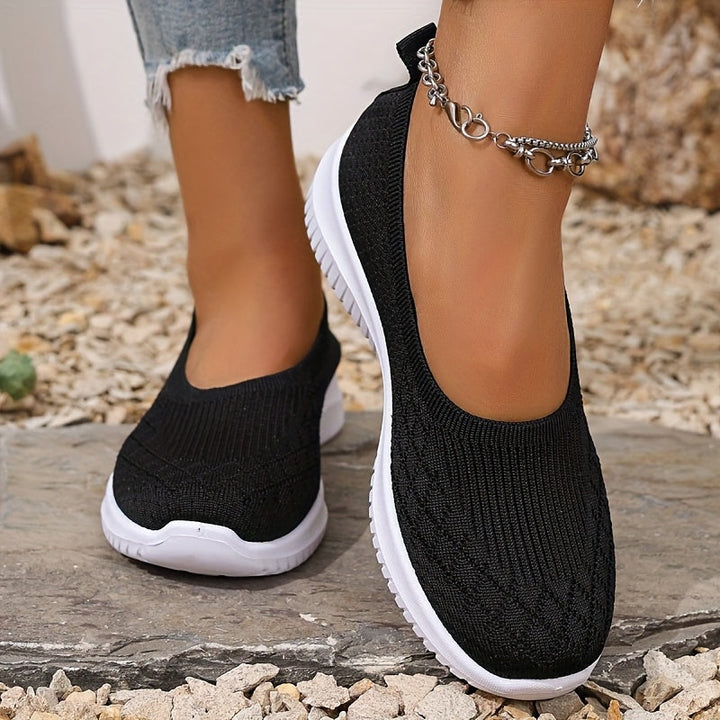 Nadia | Sapatos de malha fechados à frente