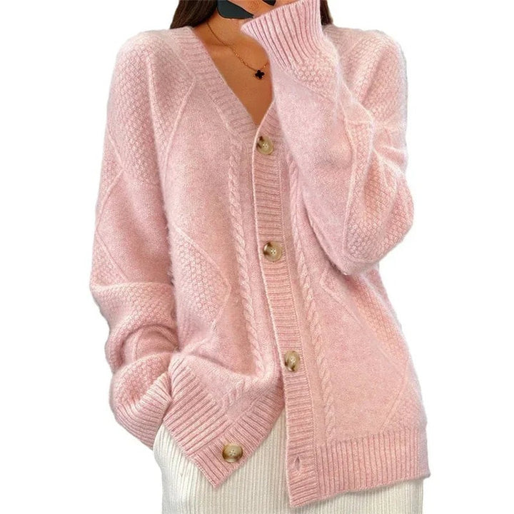 Clara | Textured Knit Cardigan