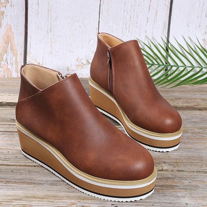 Coralie | Platform Ankle Boot