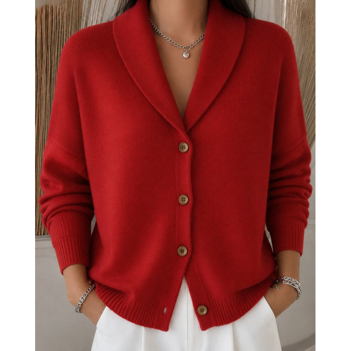 Eleanor | Button Collar Cardigan
