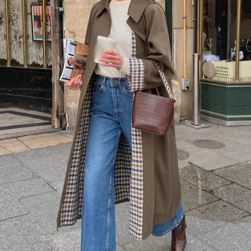 Lucia | Oversized Long Trench Coat