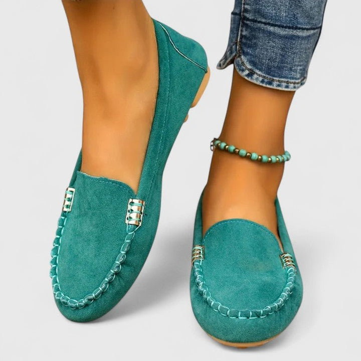 Karlene | Women's Moccasin-Stitch Slip-On Loafers