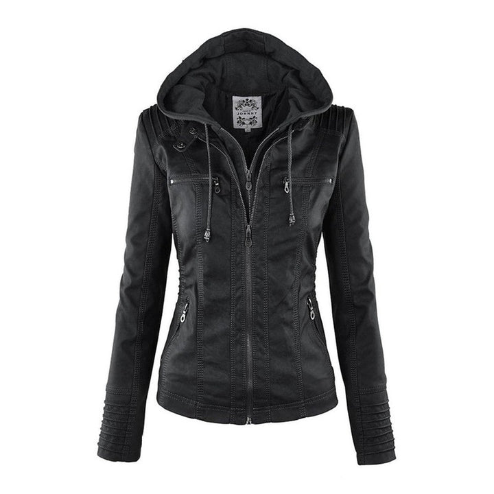 Lucinda | Tailored Hooded Moto Jacket