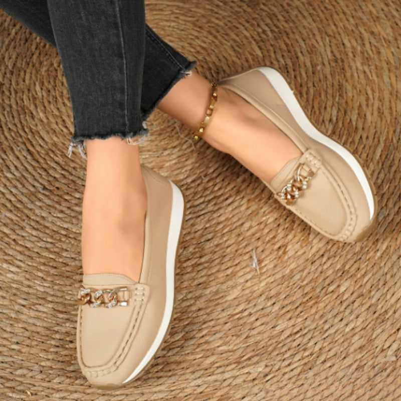 Audrey | Platform Slip-On Loafers