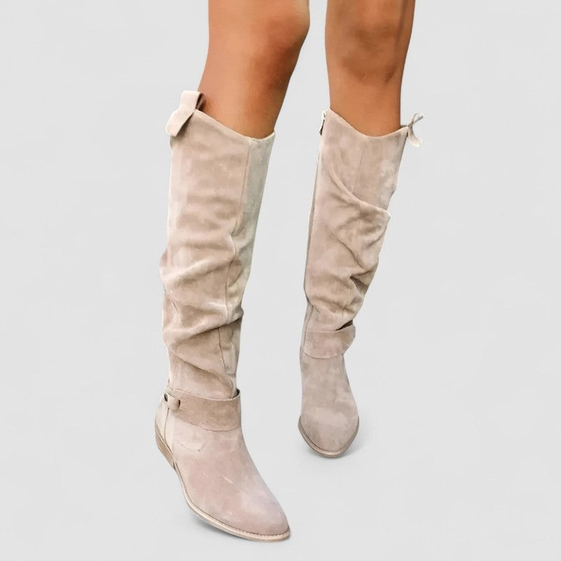 Eleanor | Soft Slouchy High Boots