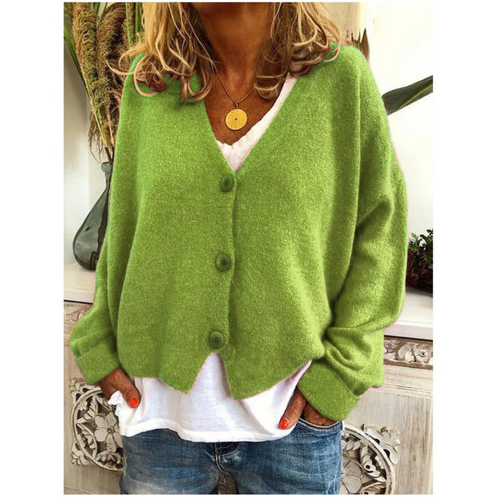 Amelia | V-Neck Oversized Cardigan