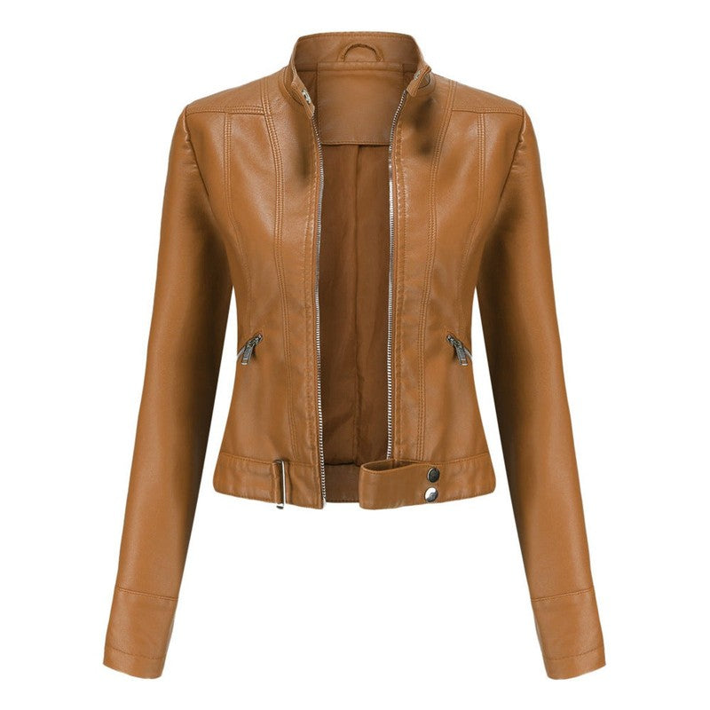 Maeve | Cropped Moto Jacket
