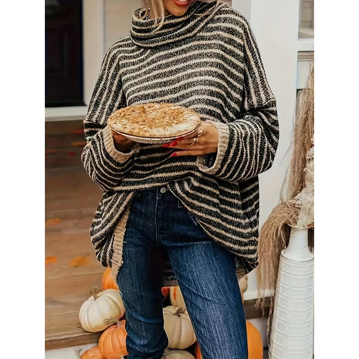 Geraldine | Oversized Stripe Sweater