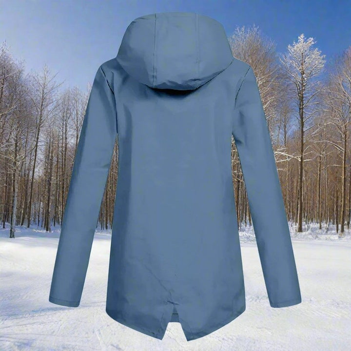 Lorraine | Women's Longline Hooded Rain Jacket