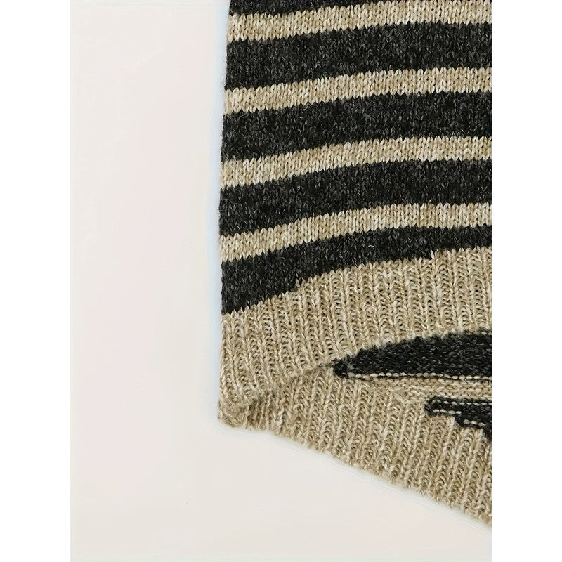 Geraldine | Oversized Stripe Sweater