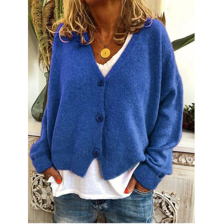 Amelia | V-Neck Oversized Cardigan