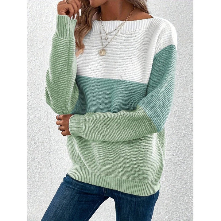 Elisabet | Colorblock Ribbed Sweater