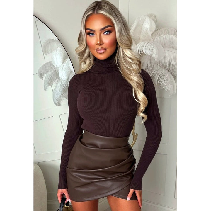 Estelle | Ribbed Roll Neck Sweater