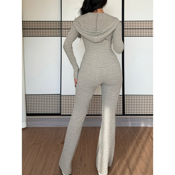 Cassia | Ribbed Two-Piece Lounge Set