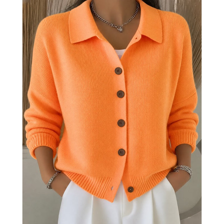 Eleanor | Button Collar Cardigan