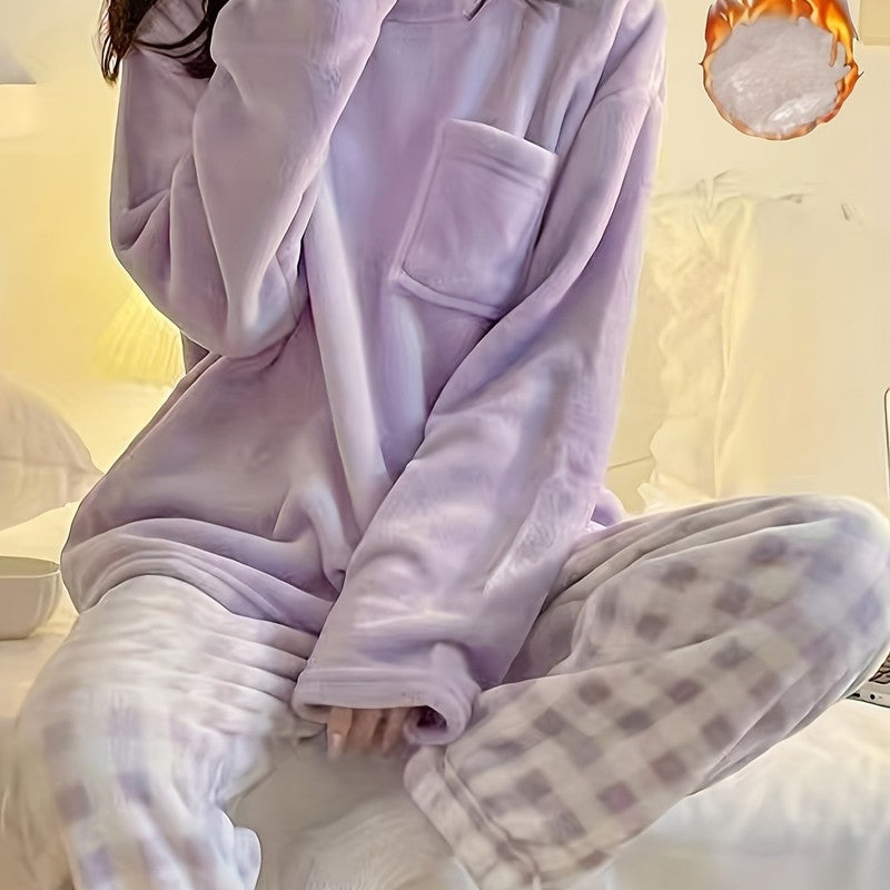 Marcella | Long-Sleeve Two-Piece Lounge Set