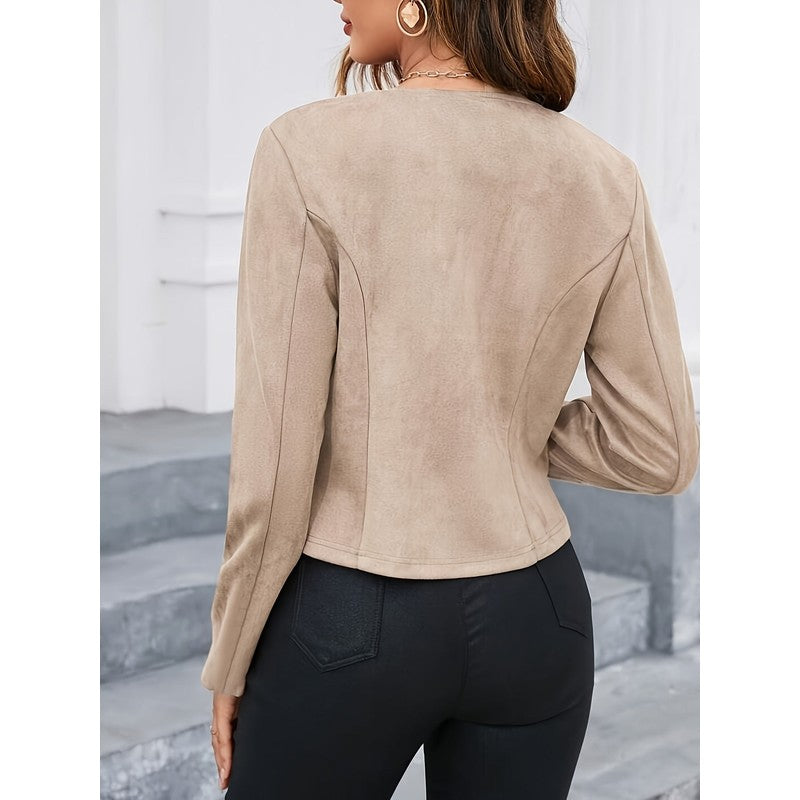 Susannah | Cropped Jacket with Waist Definition
