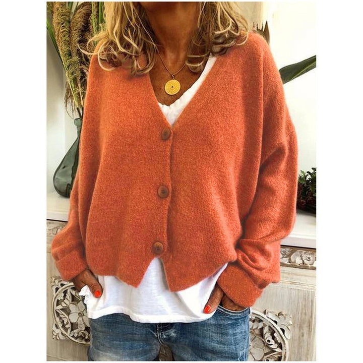 Amelia | V-Neck Oversized Cardigan