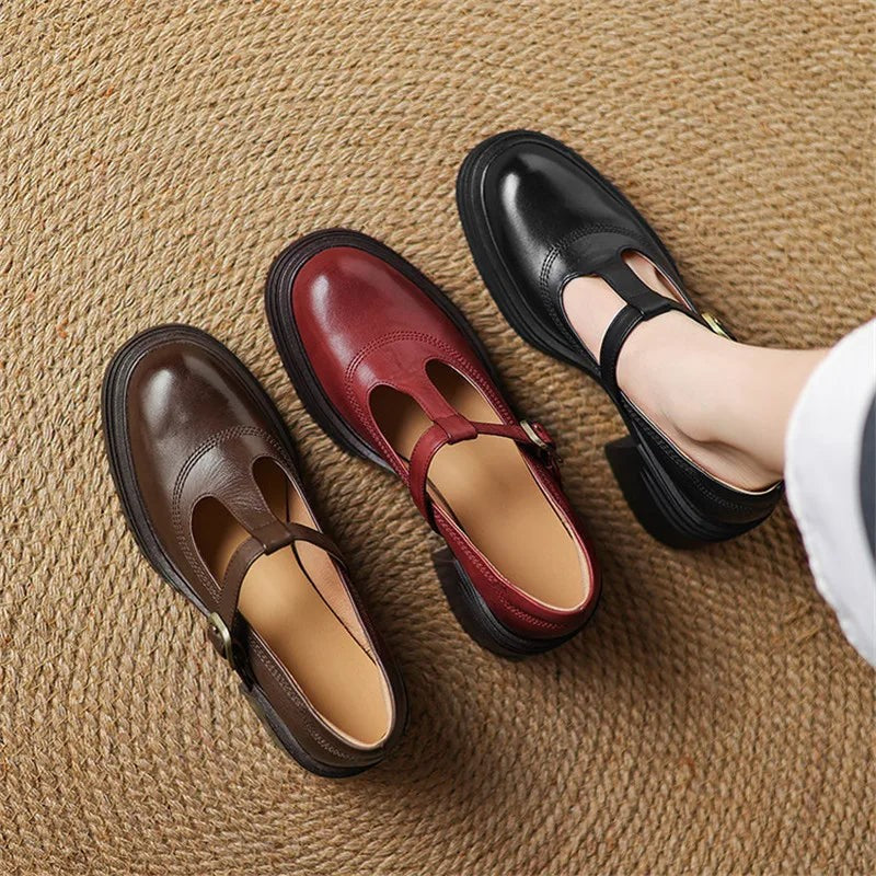 Giulia | Mary-Jane-Pumps mit Blockabsatz